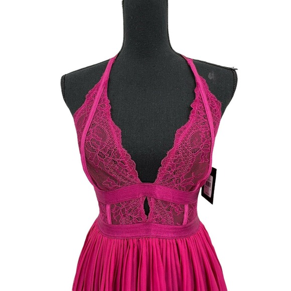New Frederick's Of Hollywood‎ Jaymes Lace & Mesh Babydoll Nightie Medium - Picture 5 of 8
